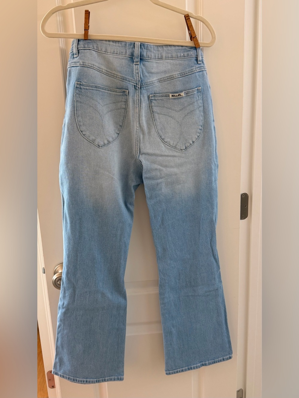 Rolla's Dusters Bootcut Crop Jeans Lightwash - Picture 3 of 5